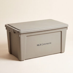 Lidded Storage Bench Box, 100 Litre