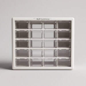 Stackable Parts Cabinet, 24 Bin