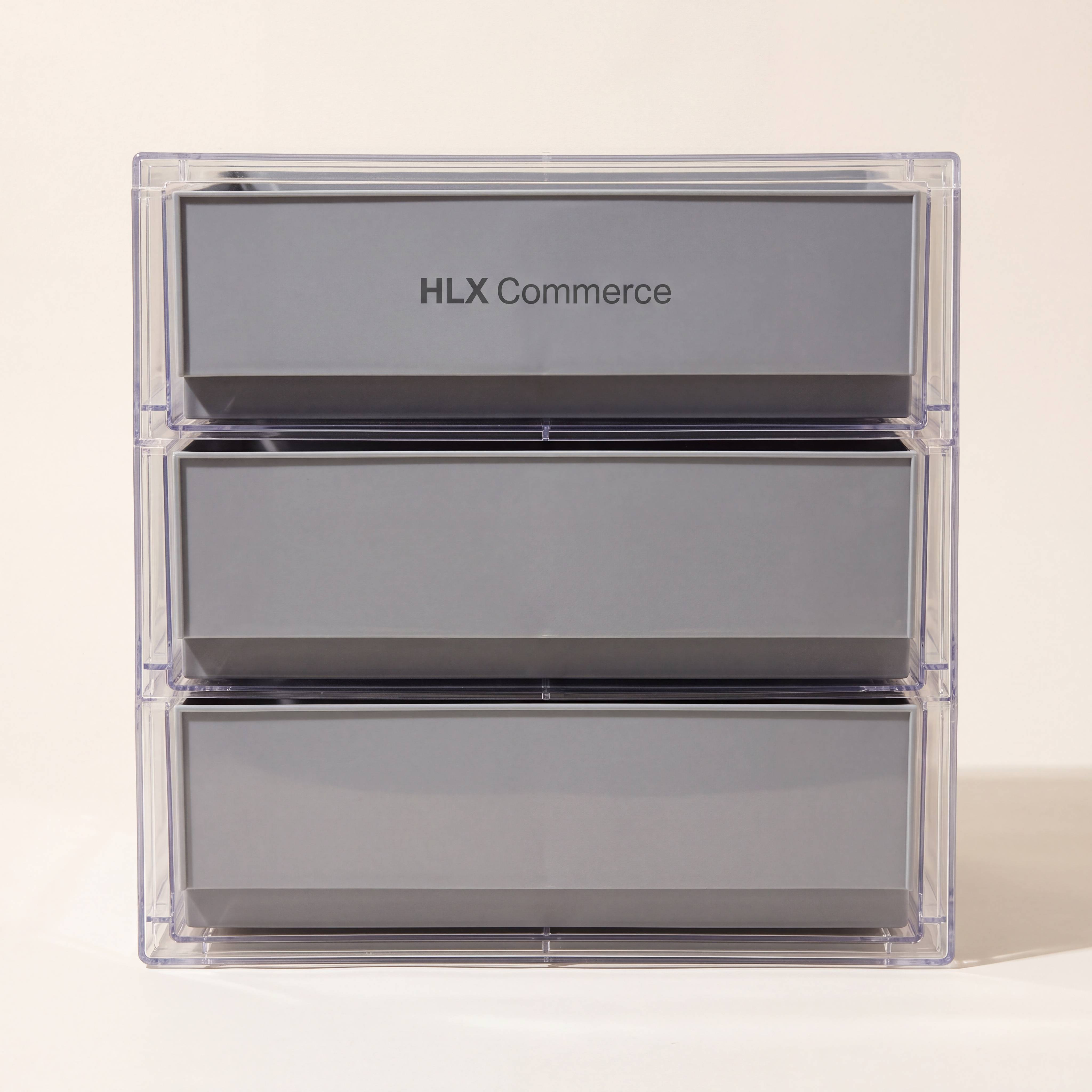Stacking Drawer Unit, 3 Drawer